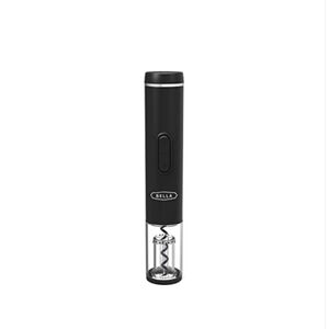 NEW Bella Electric Wine Opener One Size Black Silver